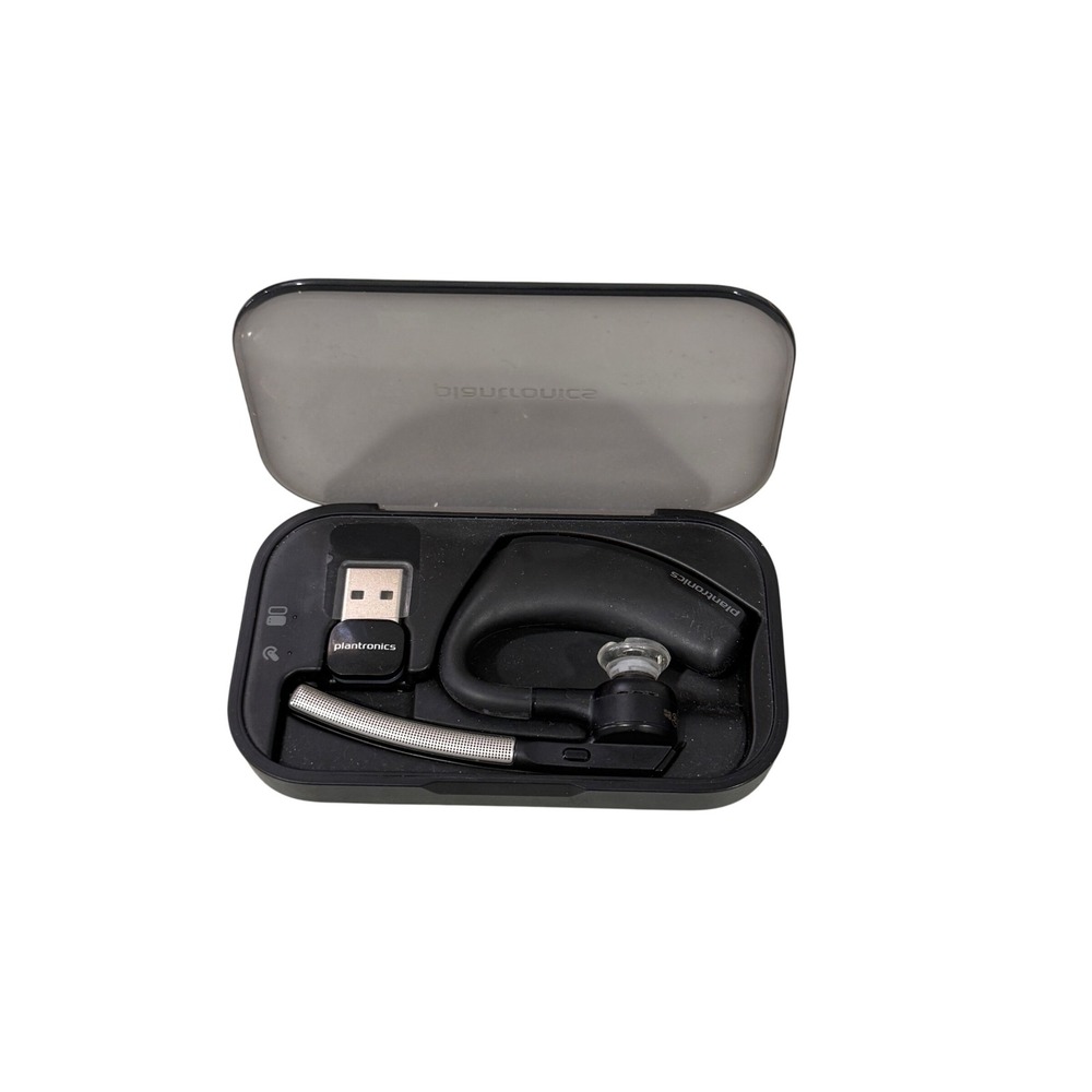 Plantronics Voyager‎ Legend Bluetooth Headset with Charging Case and USB Dongle